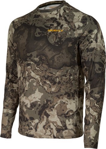 MUDDY BASE LAYER CREW TOP - VEIL CANYON GREY 2X-LARGE