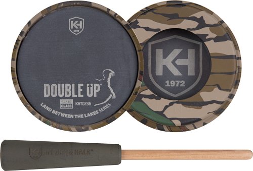KNIGHT AND HALE DOUBLE UP POT - CALL SLATE/GLASS MO GREENLEAF