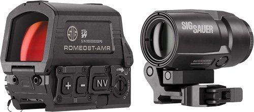 SIG RED DOT/MAGNIFIER COMBO - ROMEO8T/JULIET3 AMR BLACK