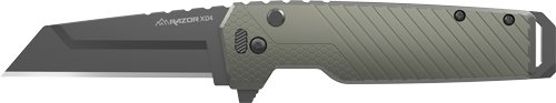 OUTDOOR EDGE RAZOR XD4 3" - FOLDER EDC GREEN UTILITY BLAD