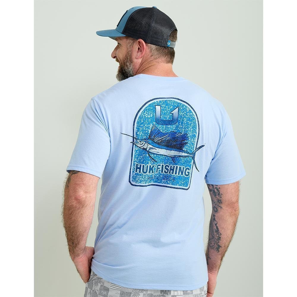 Huk KC Badge Series Short Sleeve Shirt Windsurfer S