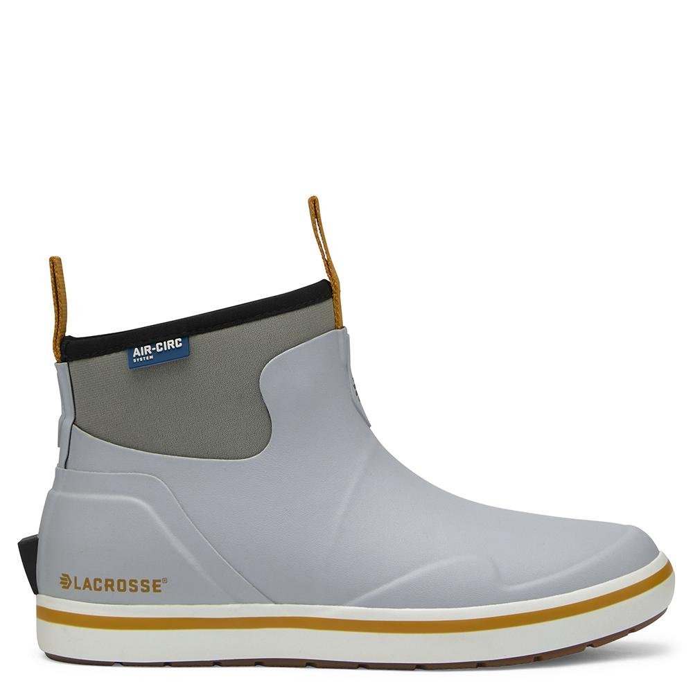 LaCrosse Womens Alpha Deck Boot 6" Wild Dove Grey Size 9
