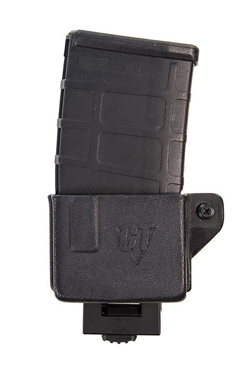 CompTac AR 308 Mag Pouch with Push Button Lock Mount -Black - LSC (Right Hand Shooter)