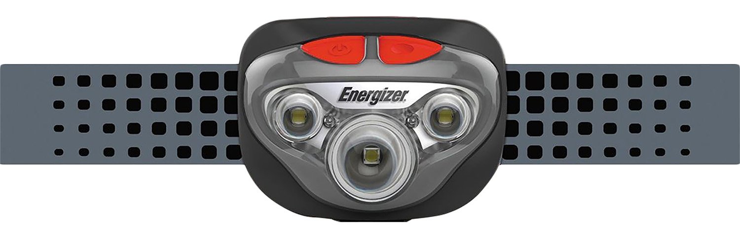 Energizer HDDIN32E Vision HD+ Focus  45/400 Lumens Red/White LED Bulb Gray 85 Meters Distance 30 Meters Distance