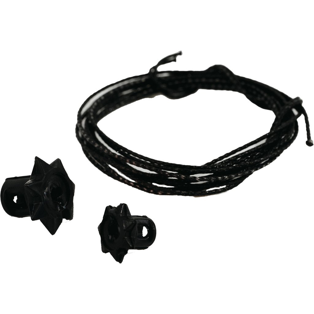 Bowmar Recurve Nose Button Black 2 pc. Small/Large