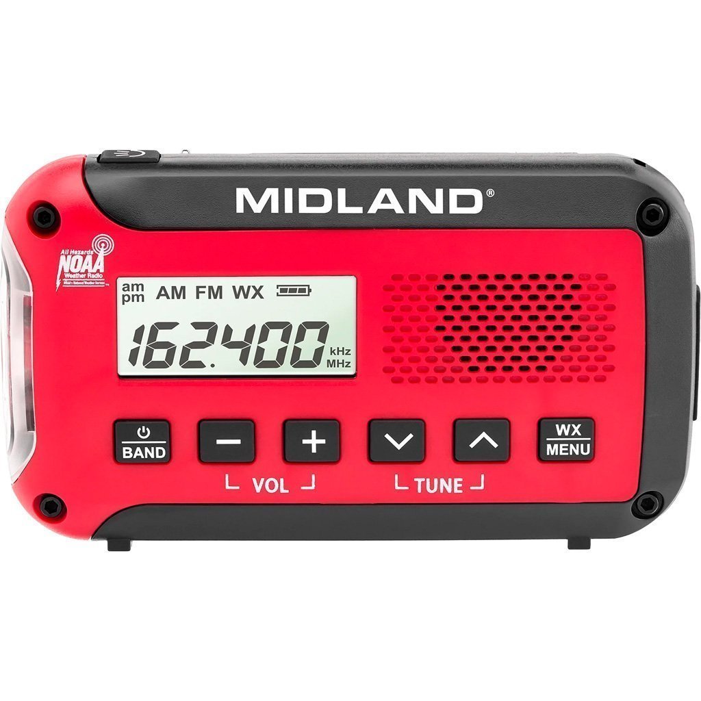 Midland Emergency Radio w/ AM/FM/Weather Alert.