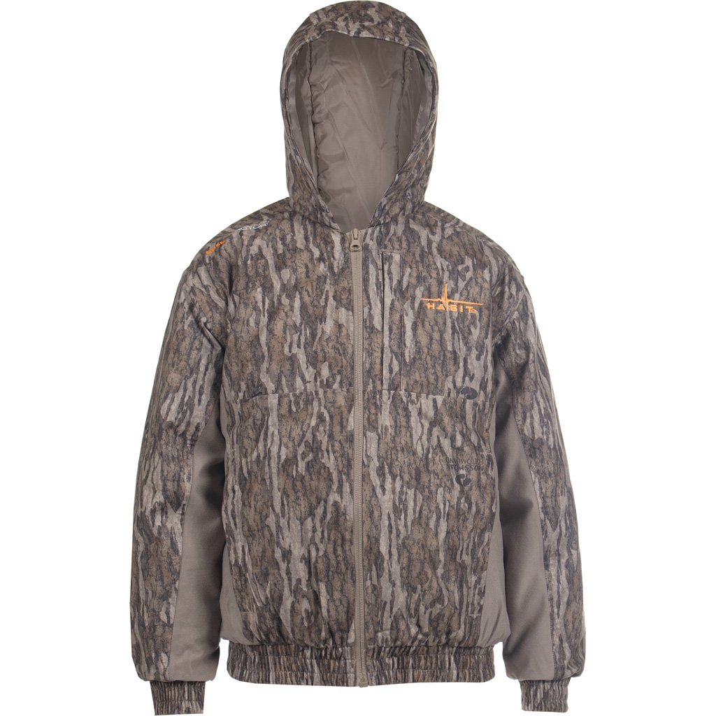 Habit Youth Cedar Branch Ins Waterproof Bomber YS-Mossy Oak New Bottomland / Timberwolf