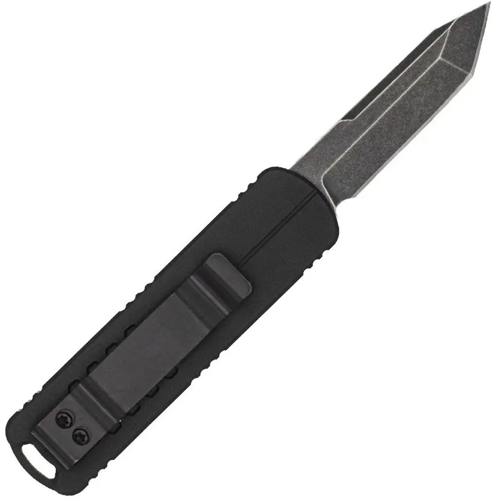 CobraTec Hornet OTF Knife OTF Black Tanto Blade - Image 2