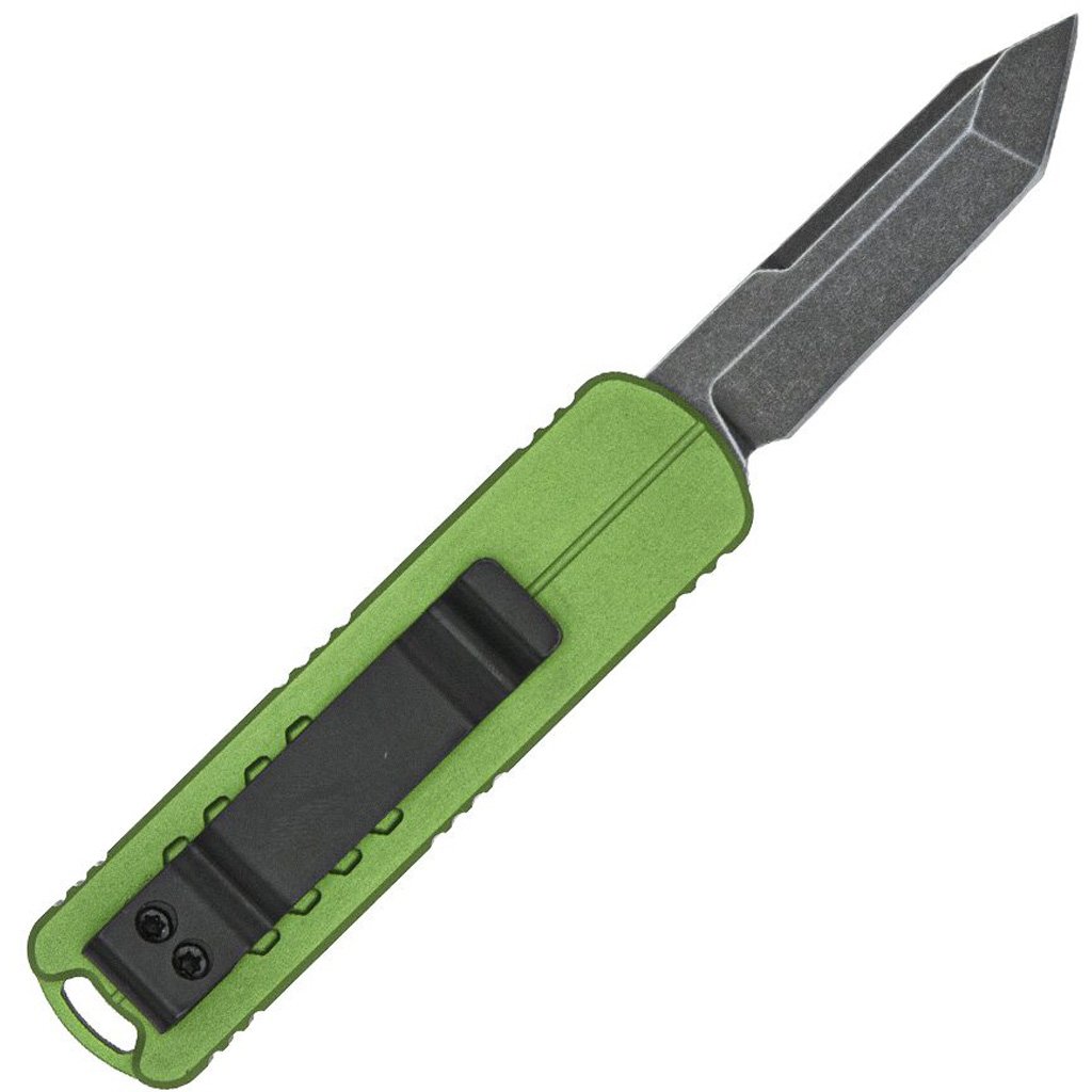 CobraTec Hornet OTF Knife OTF OD Green Tanto Blade - Image 2