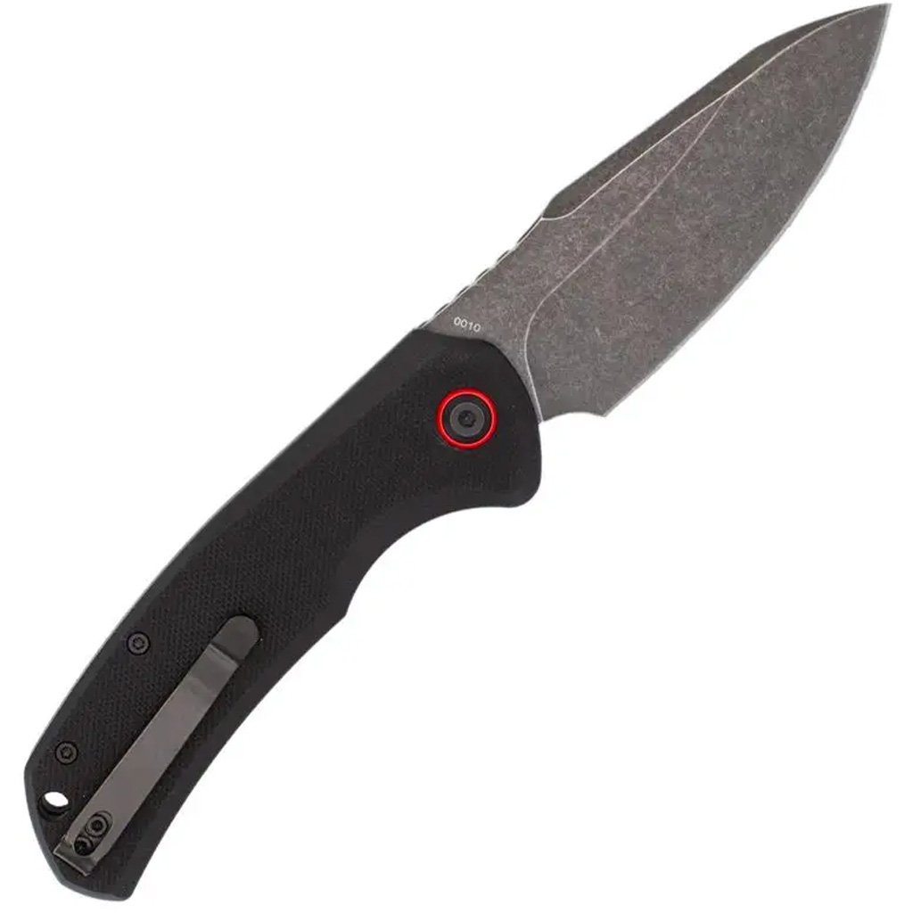 CobraTec Vanguard Auto Folding Knife Auto Folding Blade Black - Image 3