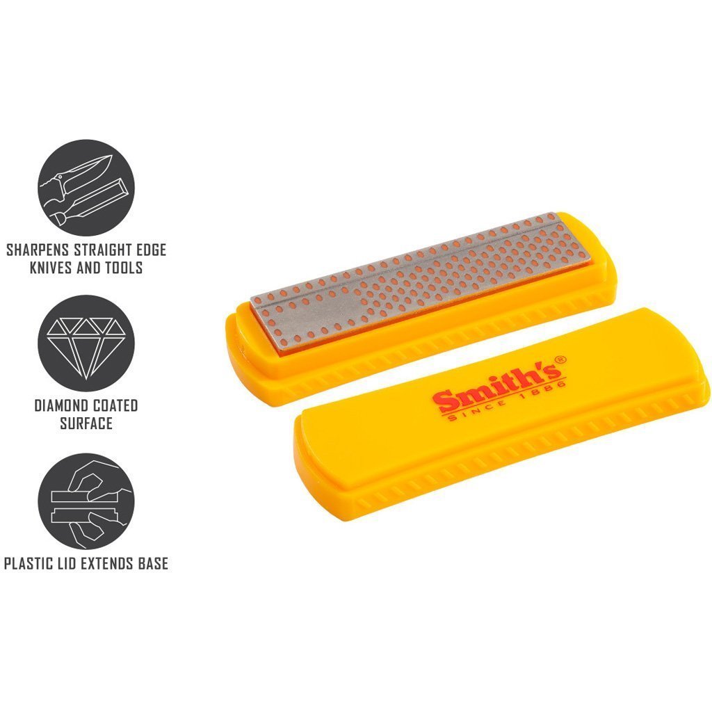 Smiths Diamond Sharpening Stone 4" w/Cover - Image 3