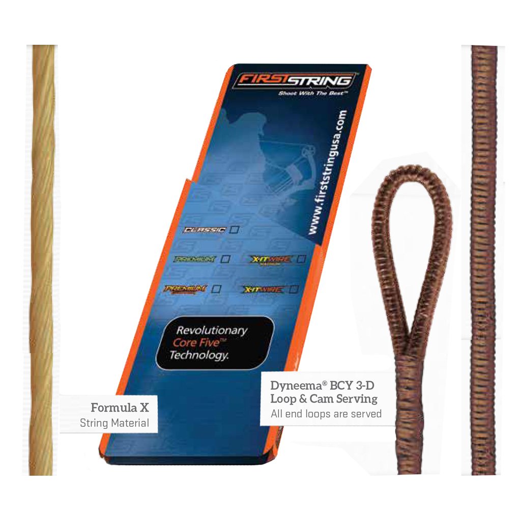 FirstString Classic String Set Buckskin w/Tan Serving Mathews Halon 32