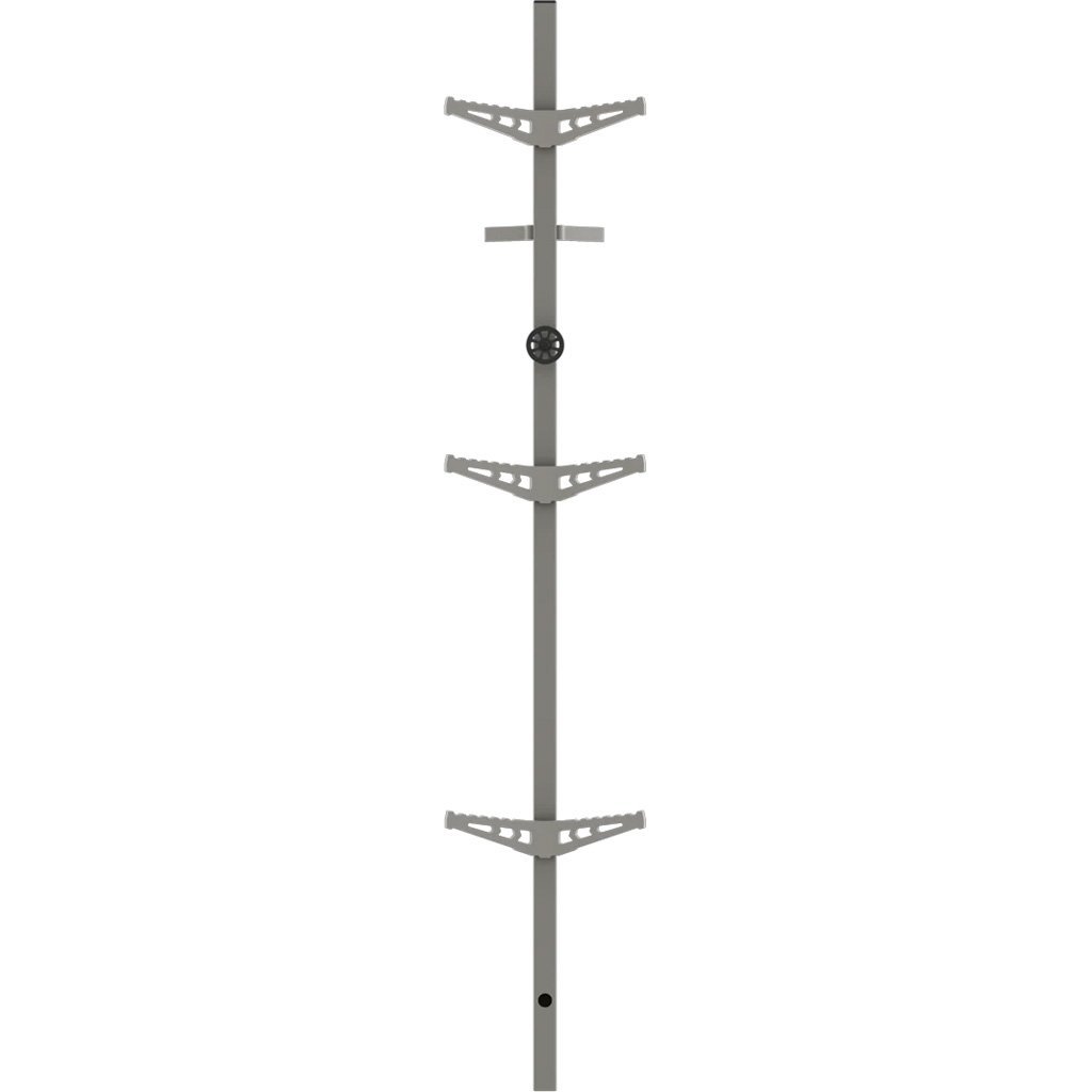 Novix Raider Climbing Stick Classic Gray 20 ft. - Image 2