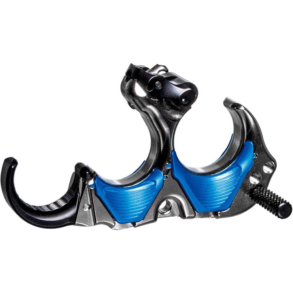 Tru Ball Aileron HBC Flex Release Blue/Quick Silver Brass 3 Finger Medium - Image 2