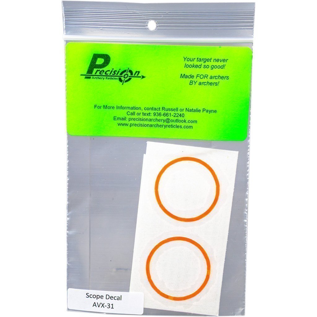 Axcel AVX-31 Scope Ring Mask Reticle Orange