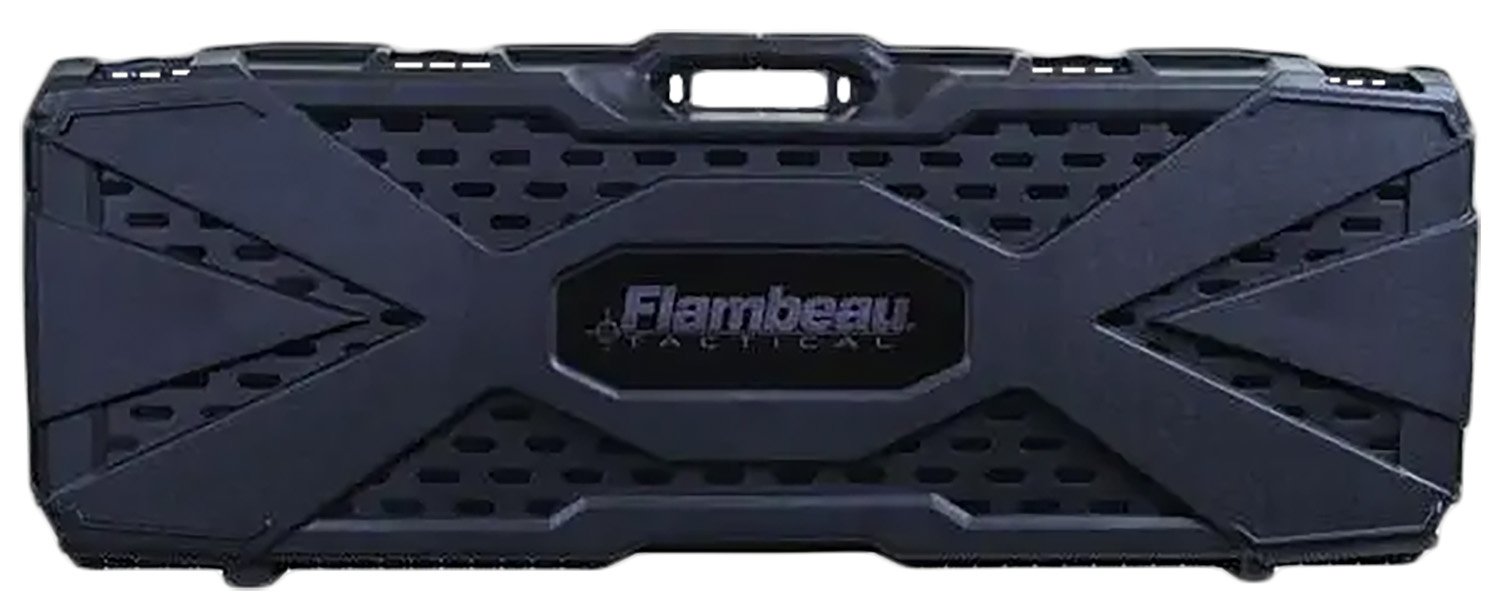 Flambeau 6500AR Tactical Rifle Case Black Polypropylene Water Resistant