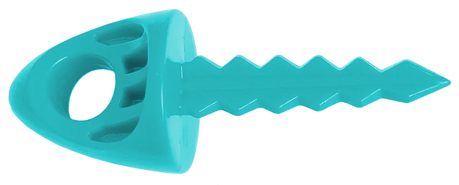 Targettack Llc  Targettack  Teal Green Polycarbonate Plastic 1" For Paper/Vinyl Targets 12 Pack