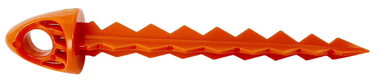 Targettack Llc  Targettack  Orange Polycarbonate Plastic 3" For Paper/Vinyl Targets 12 Pack