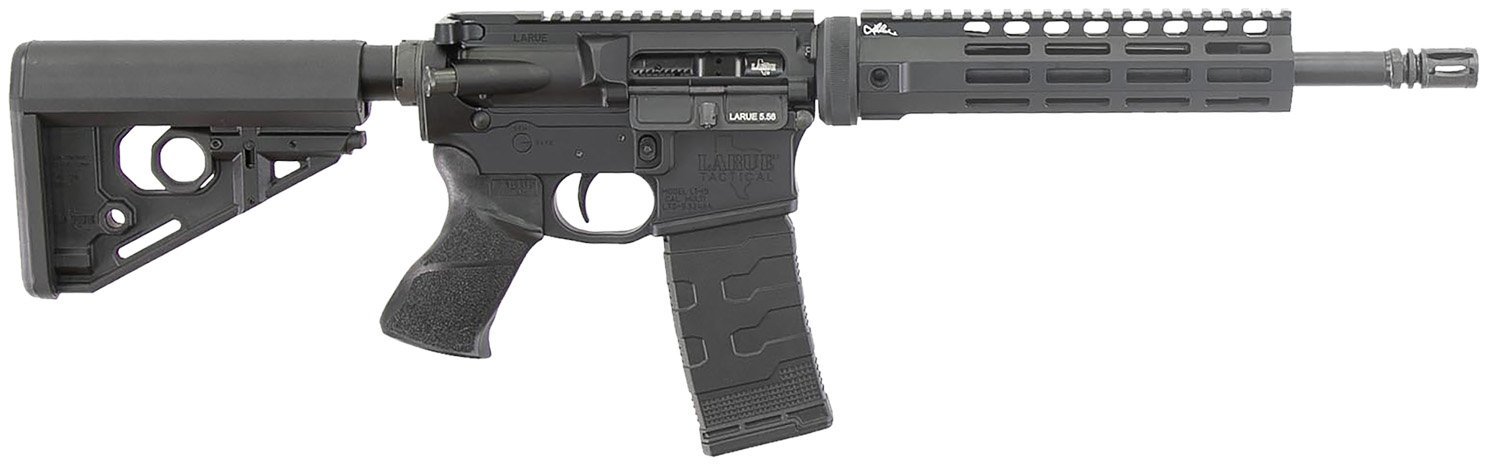 Larue Tactical LT1555612MLOK LT15 MLOK 5.56 30+1 12" Stealth Barrel Black Right Hand