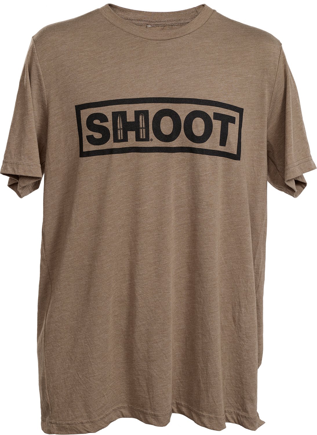 Hornady 99606XL Shoot T-Shirt Brown Tri-Blend Short Sleeve XL