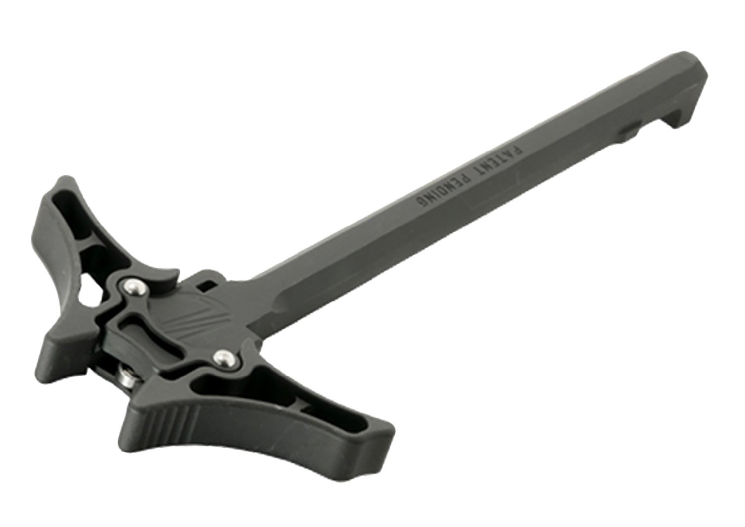Timber Creek Outdoors AR10AMBICHBL Enforcer Charging Handle AR-10 Black Billet Aluminum Ambidextrous Hand
