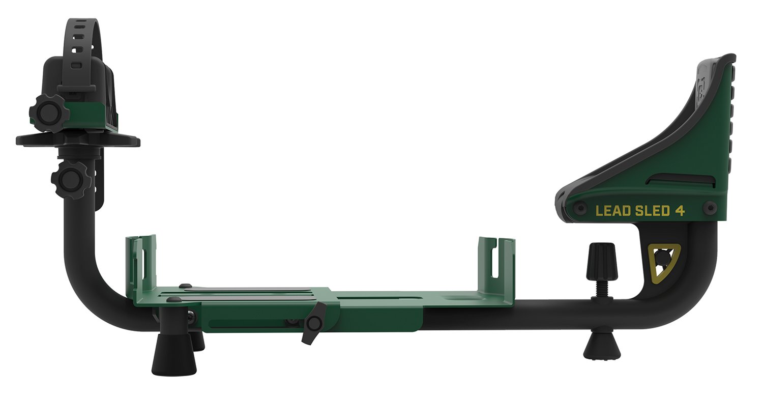 Caldwell 1217424 Lead Sled 4  Rifle/Shotgun Black/Green