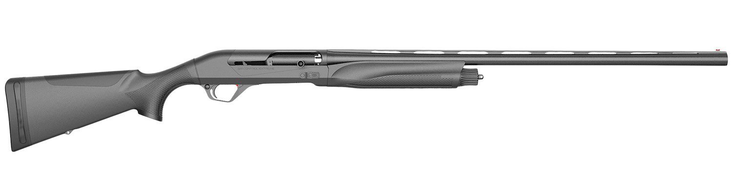 Retay USA BACEBLK28 Ace  Full Size 20 Gauge Semi-Auto 3" 3+1 28" Extra Black Vent Rib Barrel, Drilled & Tapped Steel Receiver, Adj Shim Black Synthetic Stock, Ambidextrous