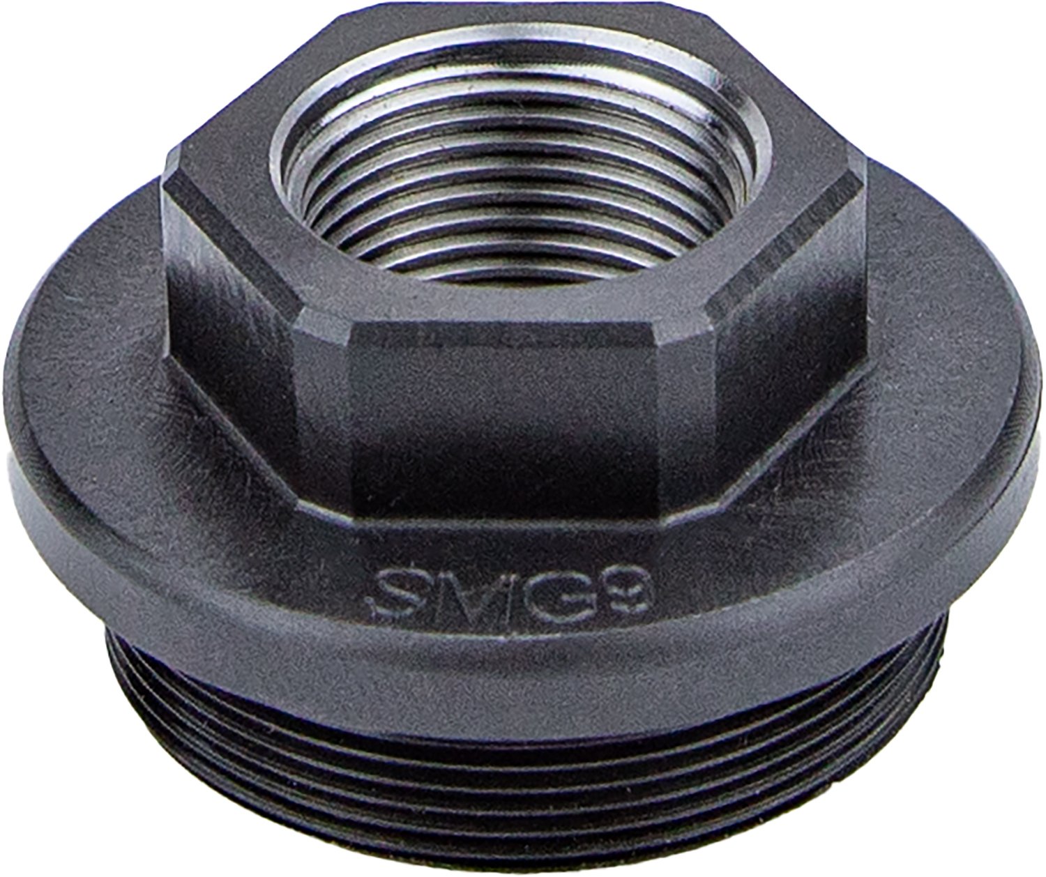 Kgm Suppressors A-SMG9-DTA-S-3 SMG9 Direct Thread Adapter Black Nitride Steel 5/8"x24 Threads