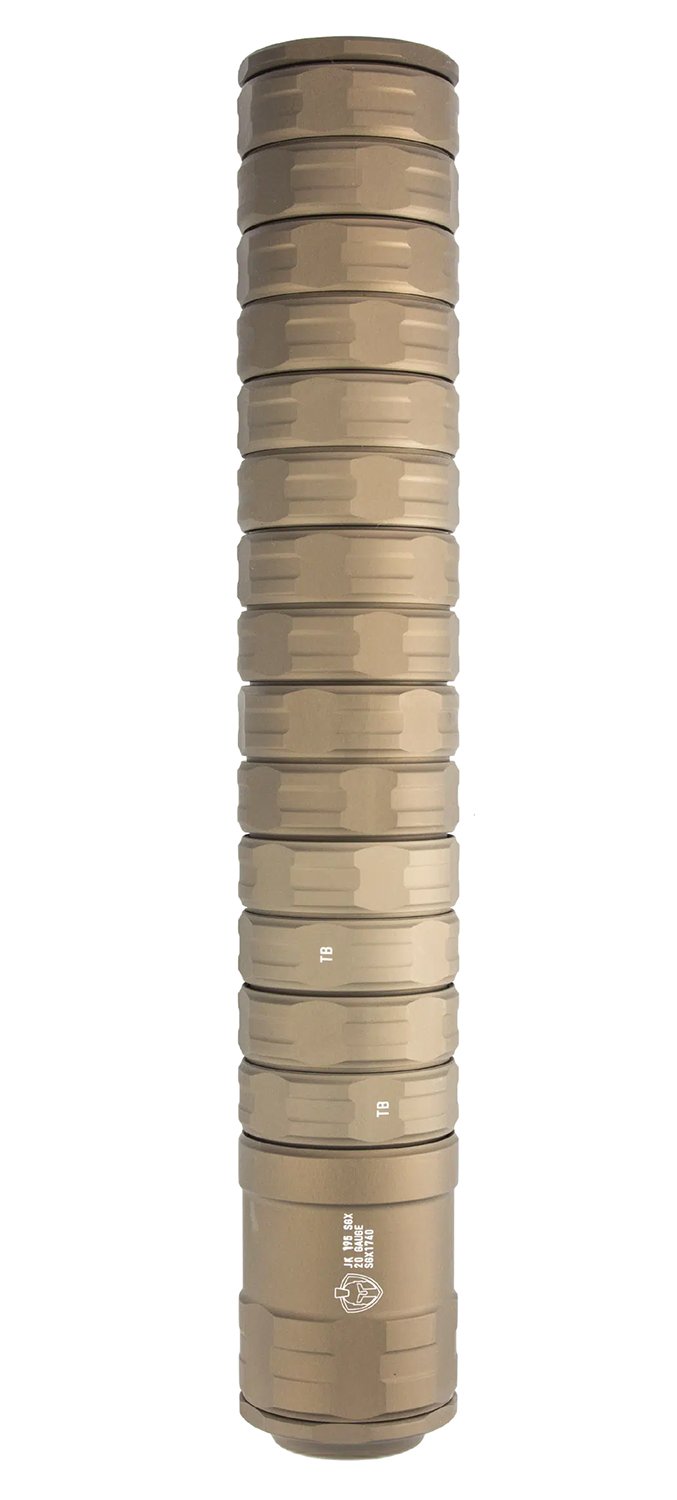 Jk Armament JK195SGX20FDE SGX 195 20Gauge 1.95" Flat Dark Earth Aluminum