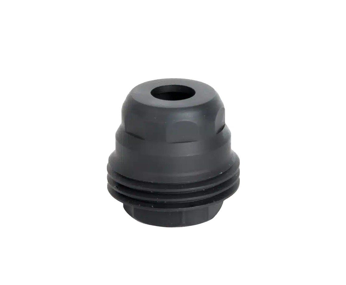 Jk Armament JK-MD-HDM24 Minimalist  45Cal Fits 1" Long 5/8"x24 Stainless Steel Nitride Black