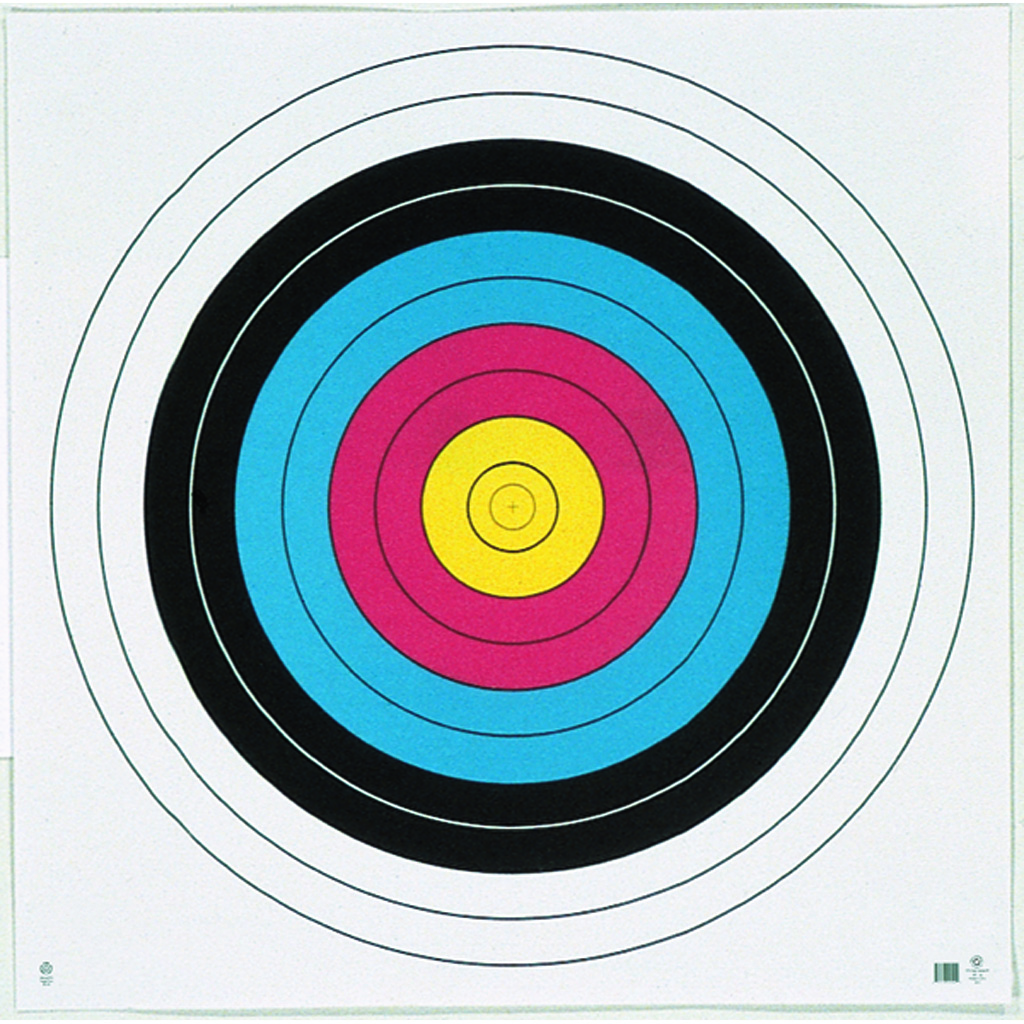 Maple Leaf Target Face FITA 10-Ring 40 cm. 100 pk.