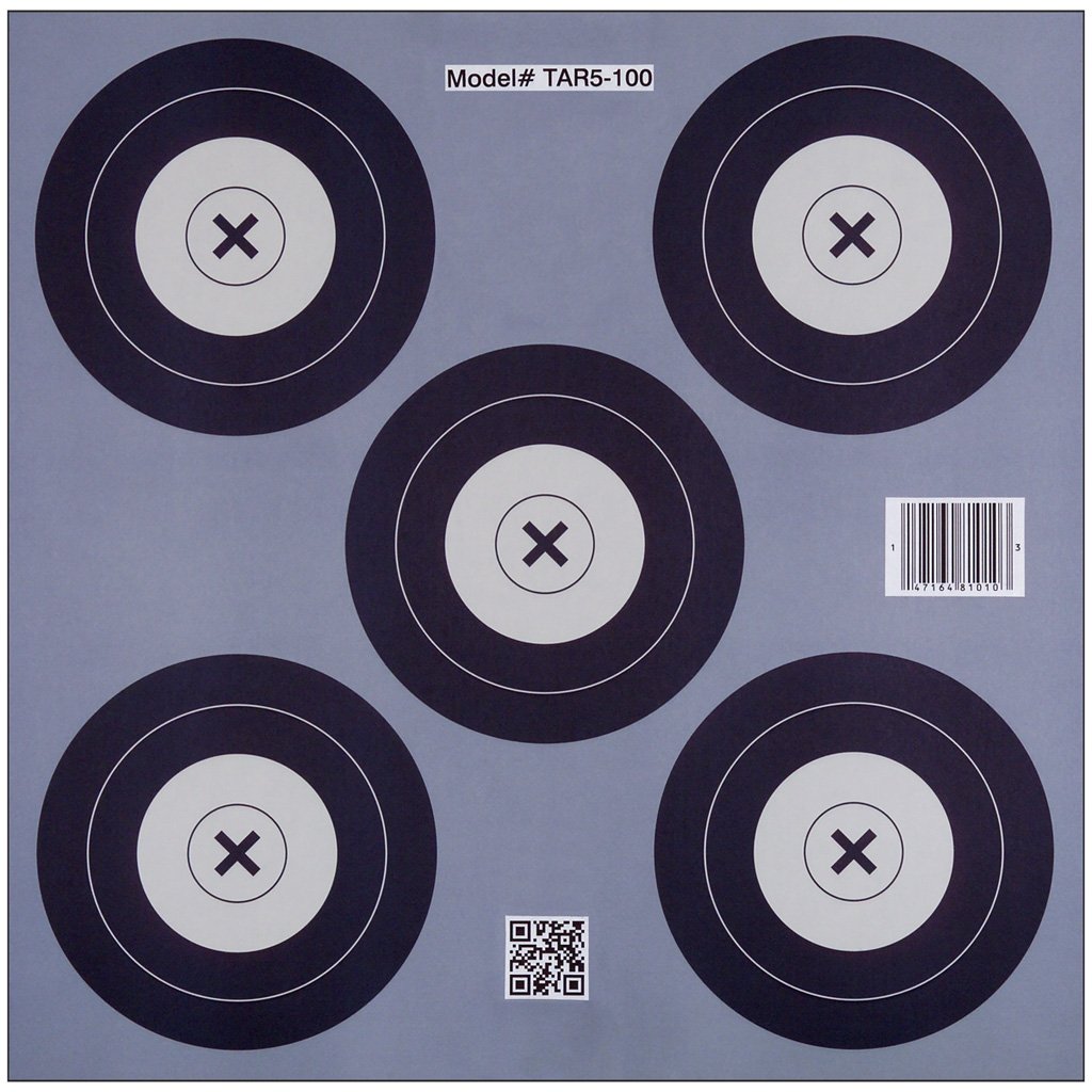 30-06 Paper Targets 5 Spot 100 pk.