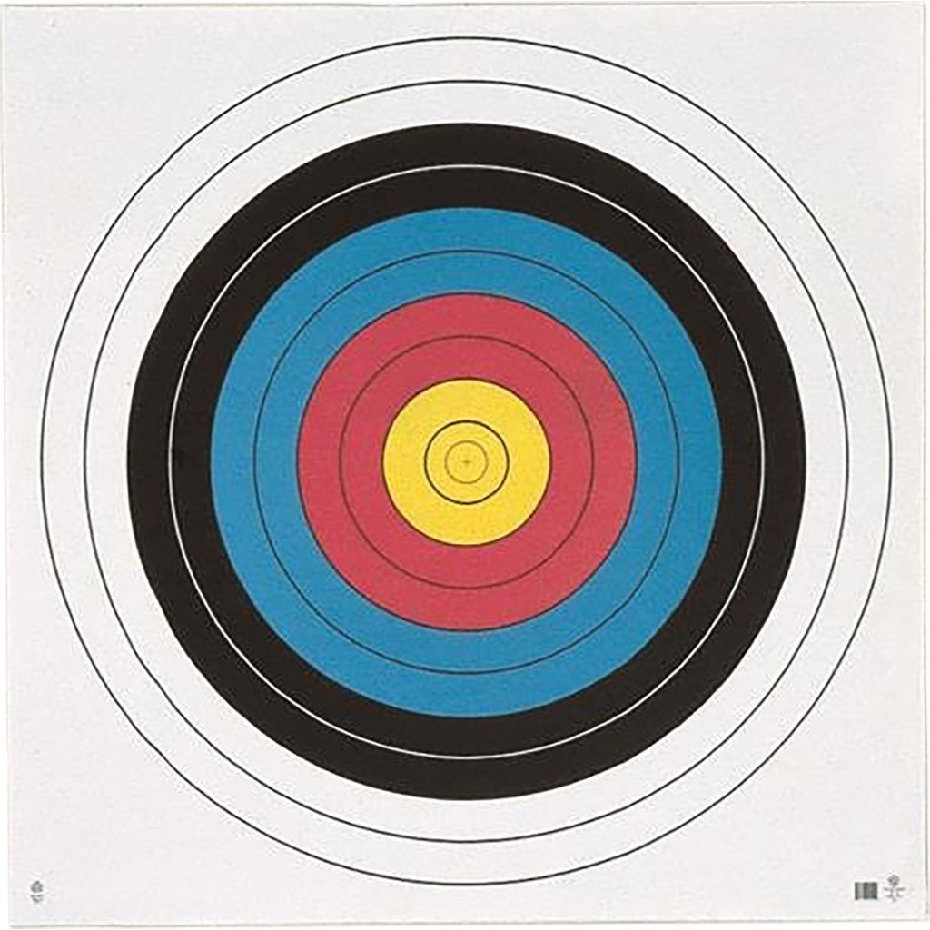 Maple Leaf Target Face FITA 10-Ring 80 cm. 12 pk.