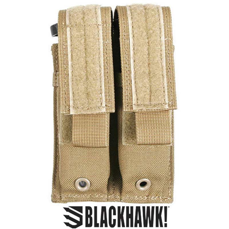 STRIKE Double Pistol Magazine Pouch Coyote
