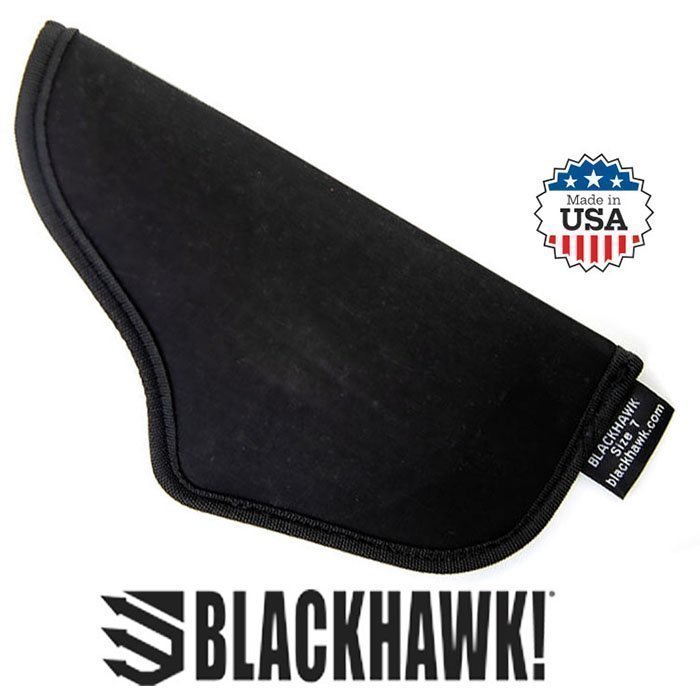 TecGrip Inside the Waistband Ambidextrous Black SZ 07