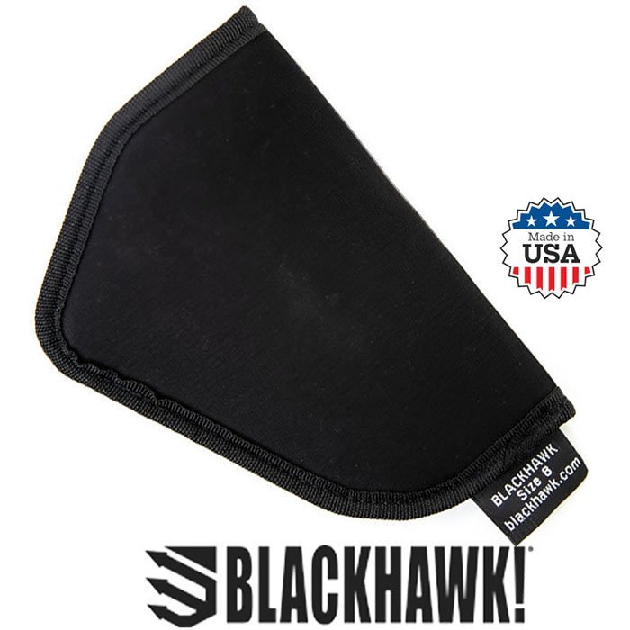 TecGrip Inside the Waistband Ambidextrous Black SZ 08