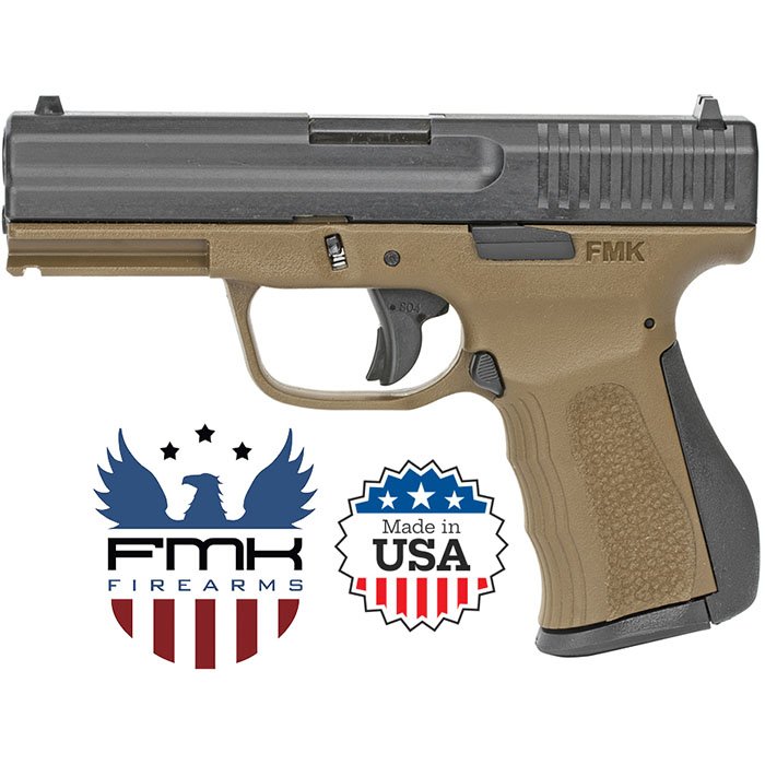 9C1G2-FAT 9MM 4 inch barrel 14 Round Burnt Bronze