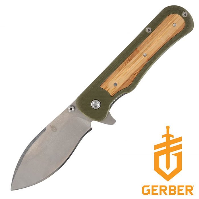 Confidant Folder Bamboo Olive Drab Green