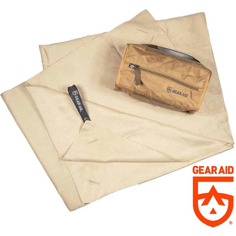 Tactical Ultra Compact Microfiber Towel Large Sand