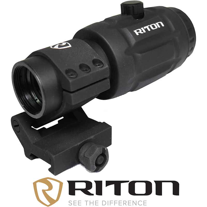 X1 Tactix Mag3 Magnifier Black