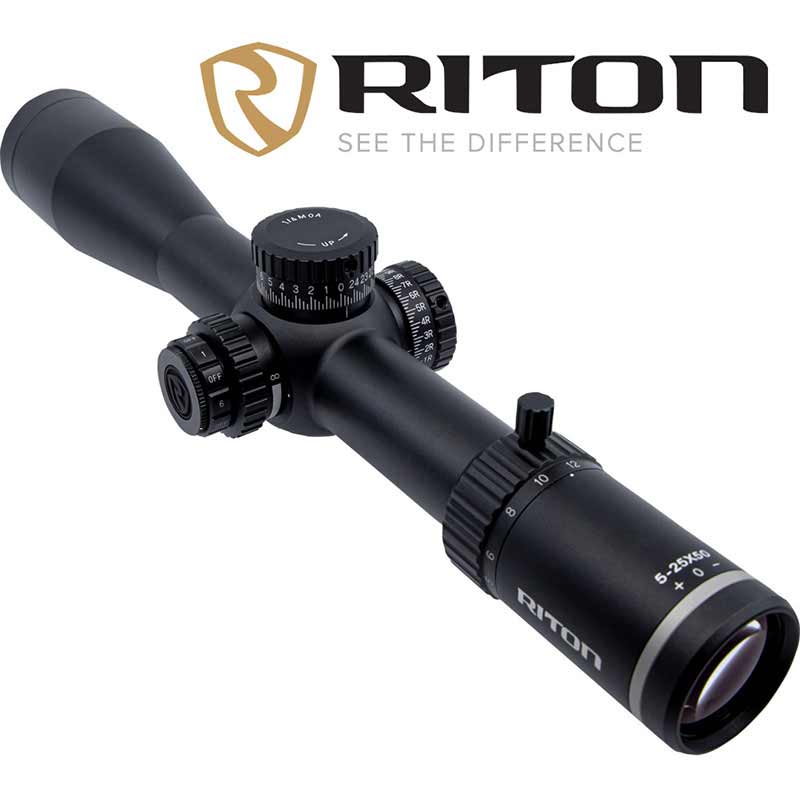 X5 Conquer 5-25x50 MOA Black