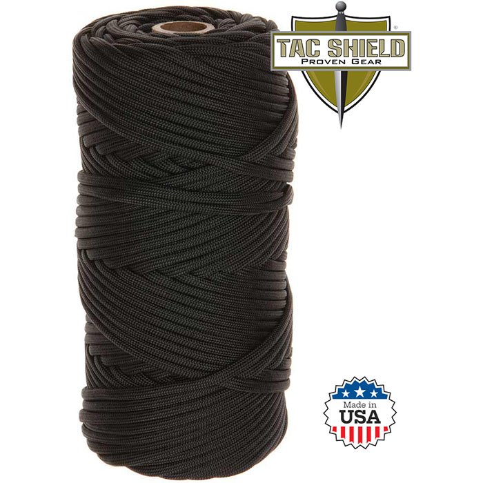 550 Para Cord Black 200 Feet