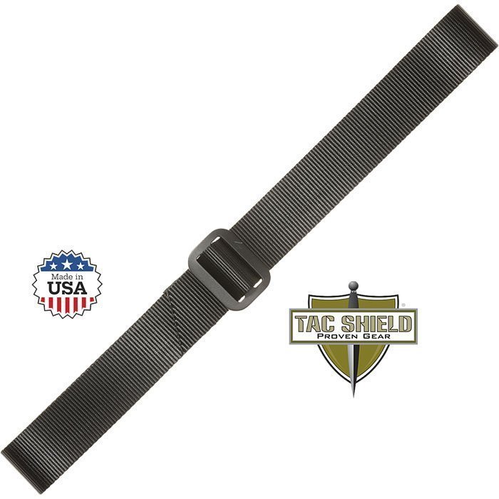 Utility Belt 1.75 inch Single Wall Black One Size