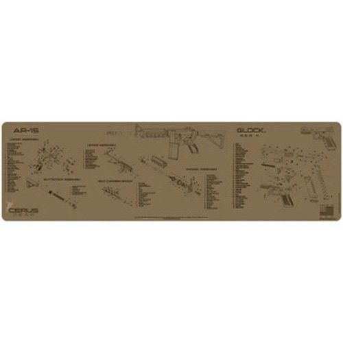 AR15 & GLOCK SCHEMATIC COMBO MAGNUM XXL PROMAT - COYOTE