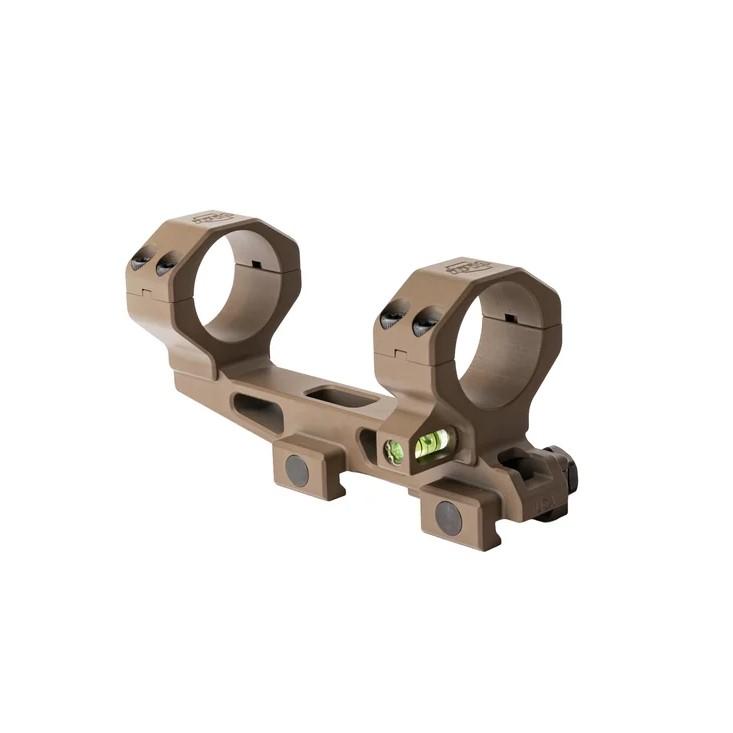 RPM Bravo 35mm Cantilever Mount (1.50'') With Co-Linear Bubble Level FDE