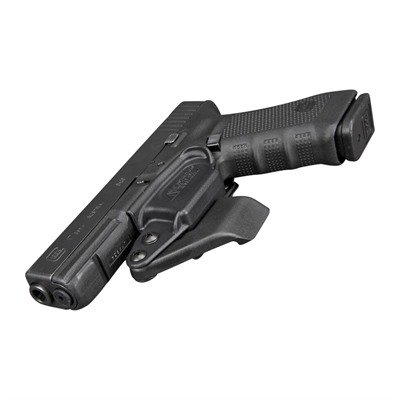 VANGUARD 2 HOLSTER ADVANCED-GLOCK GEN 3 & 4-BLK-OVERHOOKS
