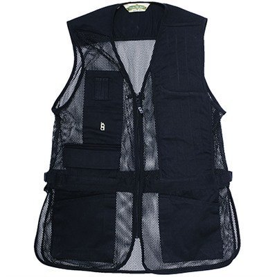FULL MESH SHOOTING VEST BLACK LH XL