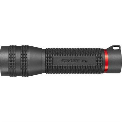 GX20 FLASHLIGHT 1200 LUMENS W/PURE BEAM & TWIST FOCUS BLACK