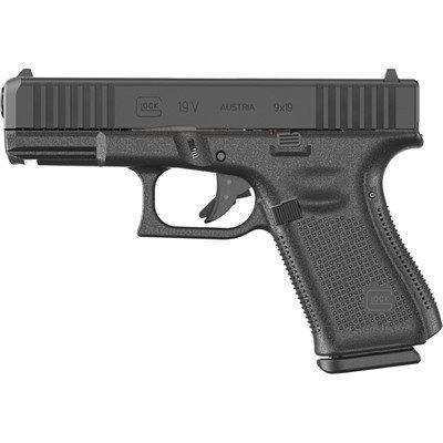 G19V 9MM LUGER 4.02''BBL (3)15RD MAGS BLACK