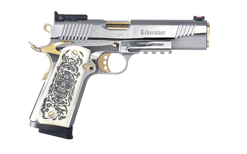 MC1911 Liberador 2 45ACP Chrome/Gold 8rd